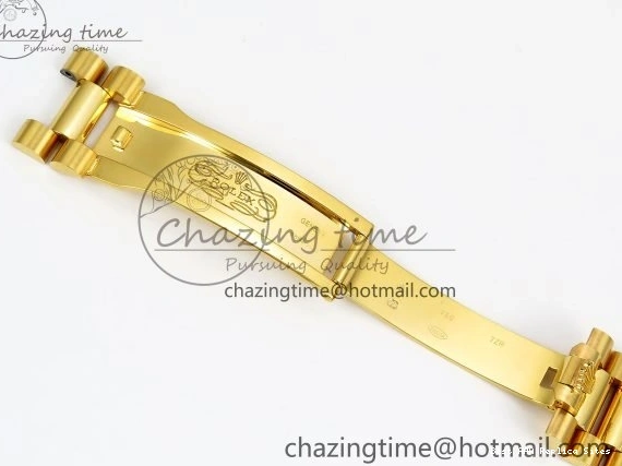 Best AAA Replica Sites Bezel ARF 228238 Crystal Diamonds Bracelet DayDate WrinkleFree 40 YG President VR 1550 on Steel 904L 0123